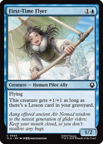 First Time Flyer Avatar: The Last Airbender Magic card