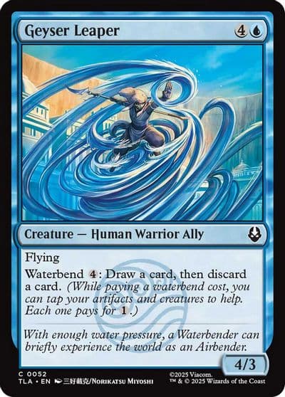Geyser Leaper Avatar: The Last Airbender Magic card