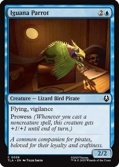 Iguana Parrot Avatar: The Last Airbender Magic card