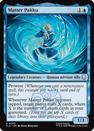 Master Pakku Avatar: The Last Airbender Magic card
