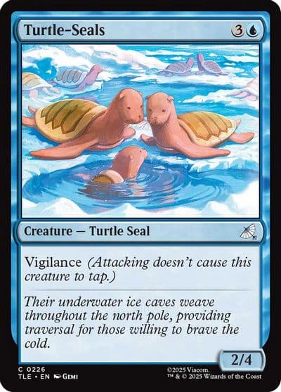 Turtle Seals Avatar: The Last Airbender: Eternal-Legal Magic card