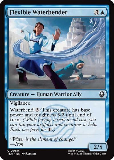 Flexible Waterbender Avatar: The Last Airbender Magic card