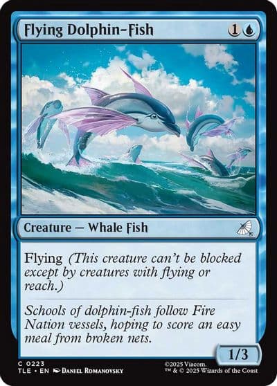 Flying Dolphin Fish Avatar: The Last Airbender: Eternal-Legal Magic card