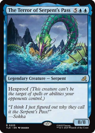 The Terror of Serpents Pass Avatar: The Last Airbender: Eternal-Legal Magic card