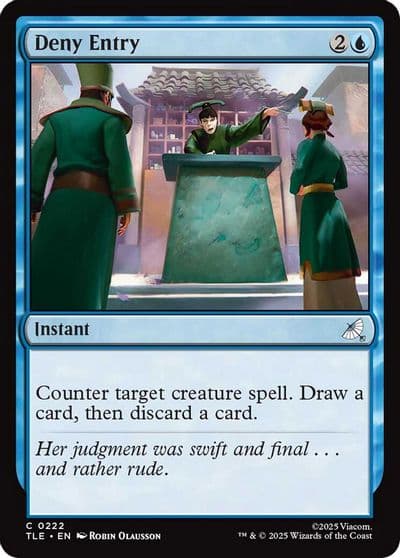 Deny Entry Avatar: The Last Airbender: Eternal-Legal Magic card