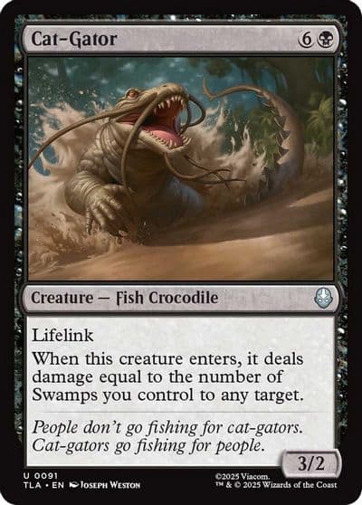 Cat Gator Avatar: The Last Airbender Magic card