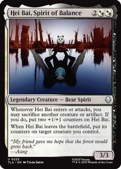 Hei Bai Spirit of Balance Avatar: The Last Airbender Magic card