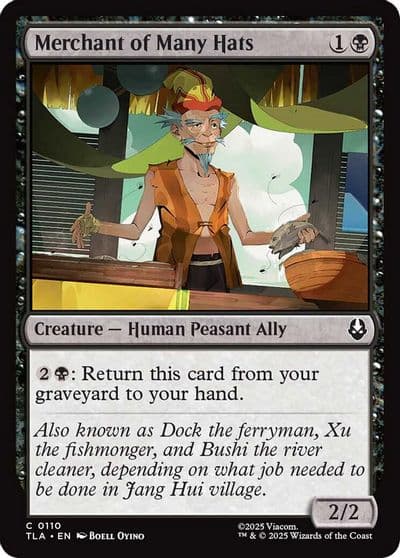 Merchant of Many Hats Avatar: The Last Airbender Magic card