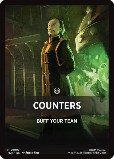 Counters Theme Card Avatar: The Last Airbender Magic card