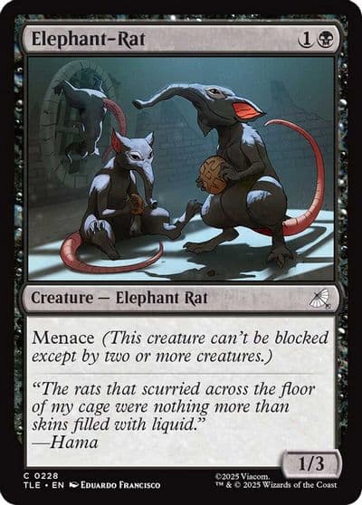 Elephant Rat Avatar: The Last Airbender: Eternal-Legal Magic card