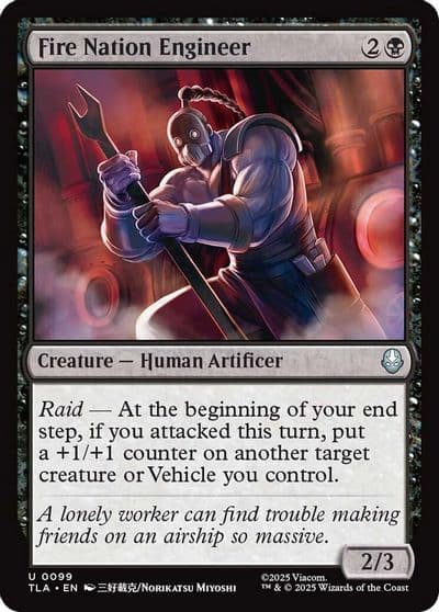 Fire Nation Engineer Avatar: The Last Airbender Magic card