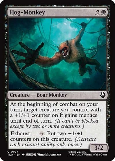 Hog Monkey Avatar: The Last Airbender Magic card