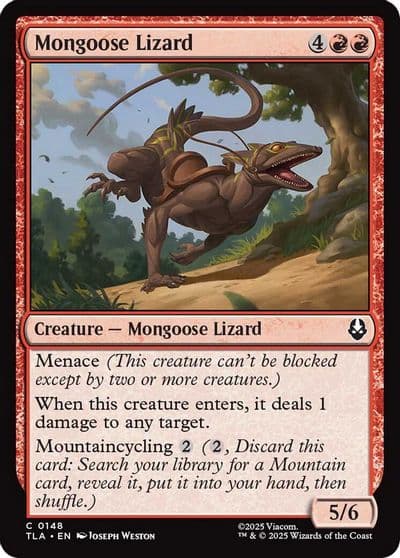 Mongoose Lizard Avatar: The Last Airbender Magic card