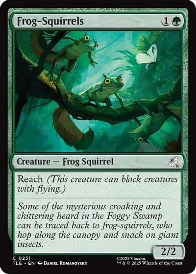 Frog Squirrels Avatar: The Last Airbender: Eternal-Legal Magic card