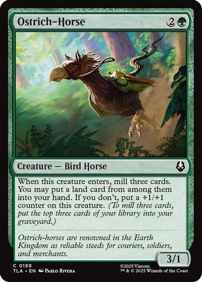 Ostrich Horse Avatar: The Last Airbender Magic card