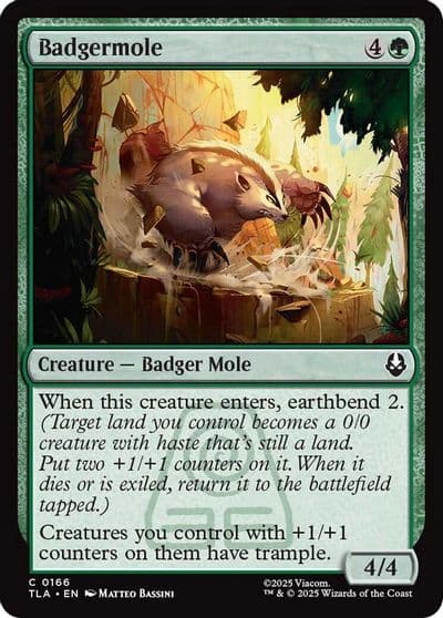 Badgermole Avatar: The Last Airbender Magic card