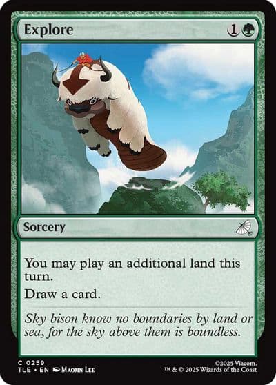 Explore Avatar: The Last Airbender: Eternal-Legal Magic card