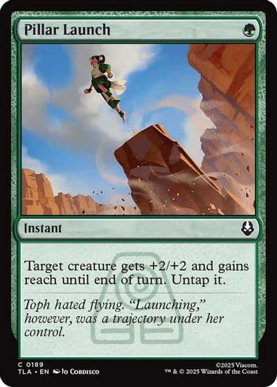 Pillar Launch Avatar: The Last Airbender Magic card
