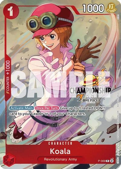 Koala CS 25 26 Event Pack Finalist Ver One Piece Promotion Cards One Piece card