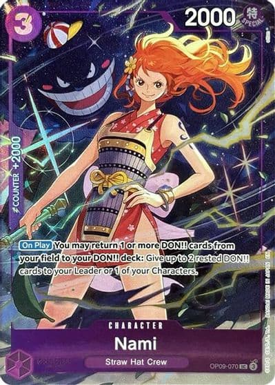 Nami Premium Card Collection Best Selection Vol 4 One Piece Promotion Cards One Piece card