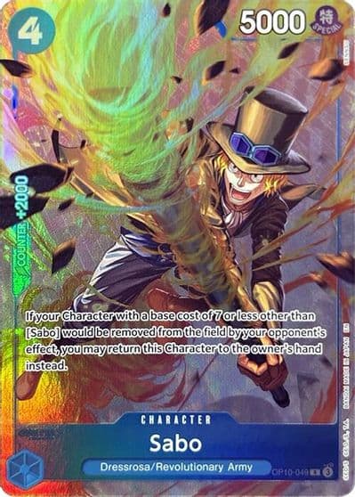 Sabo Premium Card Collection Best Selection Vol 4 One Piece Promotion Cards One Piece card