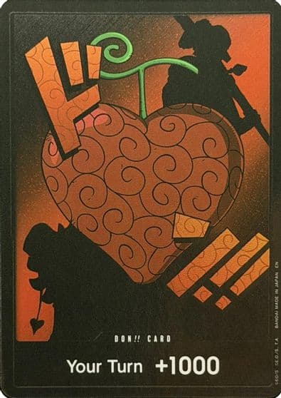 DON Card Op Op Fruit Devil Fruits Collection Vol 3 One Piece Promotion Cards One Piece card