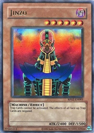 Jinzo Retro Pack 2 (2020 Date Reprint) Yu-Gi-Oh! card