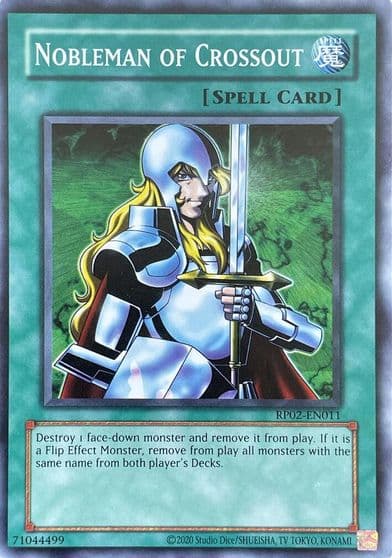 Nobleman of Crossout Retro Pack 2 (2020 Date Reprint) Yu-Gi-Oh! card