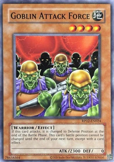 Goblin Attack Force Retro Pack 2 (2020 Date Reprint) Yu-Gi-Oh! card