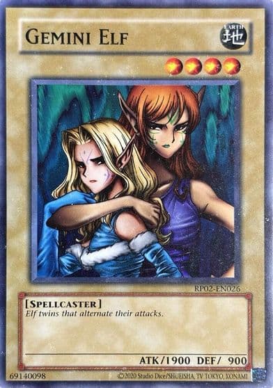 Gemini Elf Retro Pack 2 (2020 Date Reprint) Yu-Gi-Oh! card