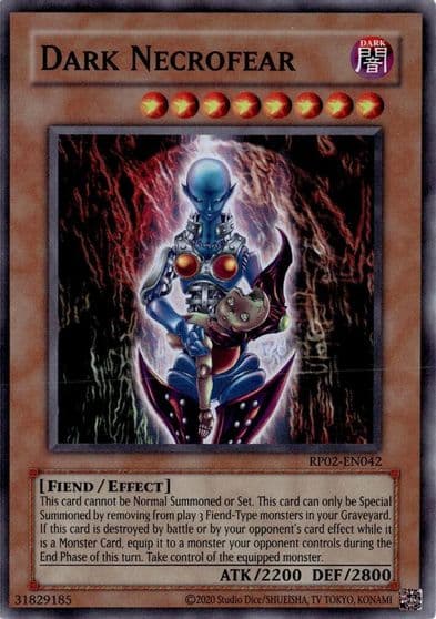Dark Necrofear Retro Pack 2 (2020 Date Reprint) Yu-Gi-Oh! card