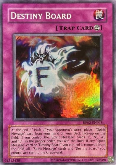 Destiny Board Retro Pack 2 (2020 Date Reprint) Yu-Gi-Oh! card