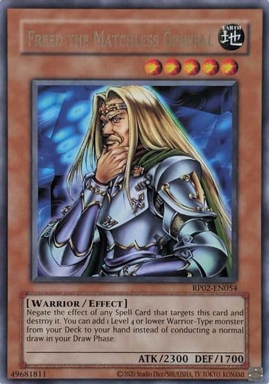 Freed the Matchless General Retro Pack 2 (2020 Date Reprint) Yu-Gi-Oh! card