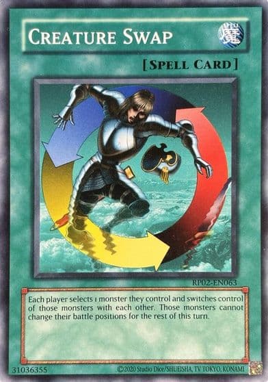 Creature Swap Retro Pack 2 (2020 Date Reprint) Yu-Gi-Oh! card