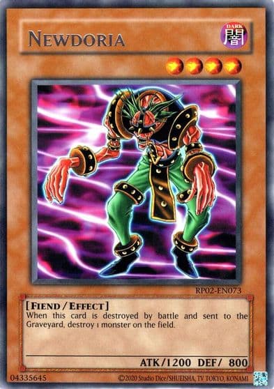 Newdoria Retro Pack 2 (2020 Date Reprint) Yu-Gi-Oh! card