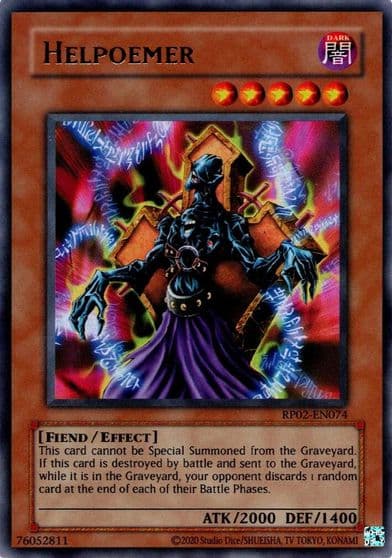 Helpoemer Retro Pack 2 (2020 Date Reprint) Yu-Gi-Oh! card
