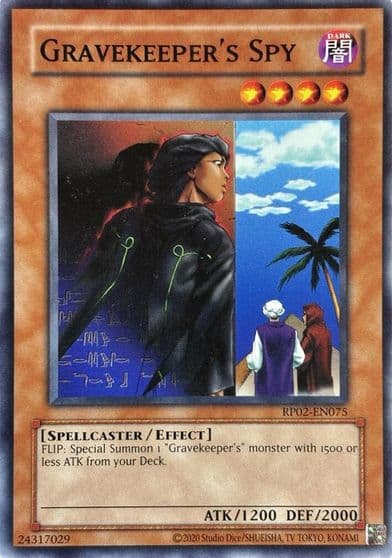 Gravekeepers Spy Retro Pack 2 (2020 Date Reprint) Yu-Gi-Oh! card