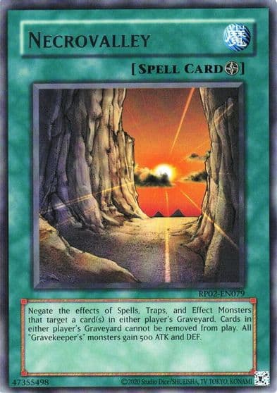 Necrovalley Retro Pack 2 (2020 Date Reprint) Yu-Gi-Oh! card