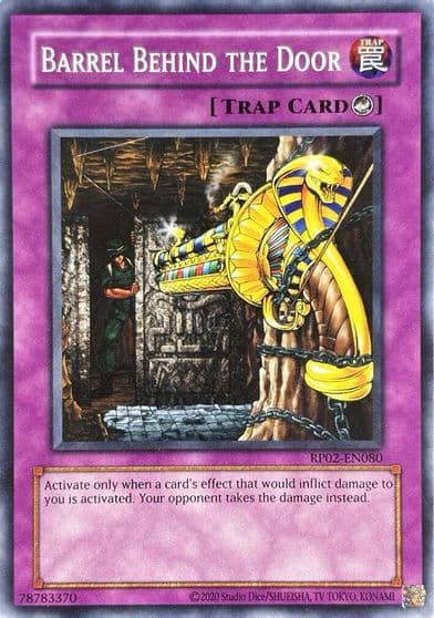 Barrel Behind the Door Retro Pack 2 (2020 Date Reprint) Yu-Gi-Oh! card