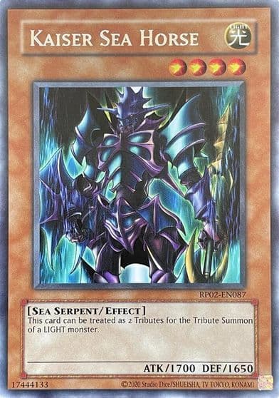 Kaiser Sea Horse Retro Pack 2 (2020 Date Reprint) Yu-Gi-Oh! card