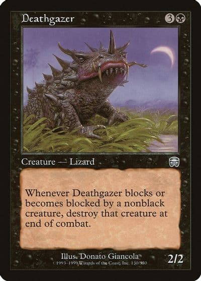 Deathgazer Mercadian Masques Magic card