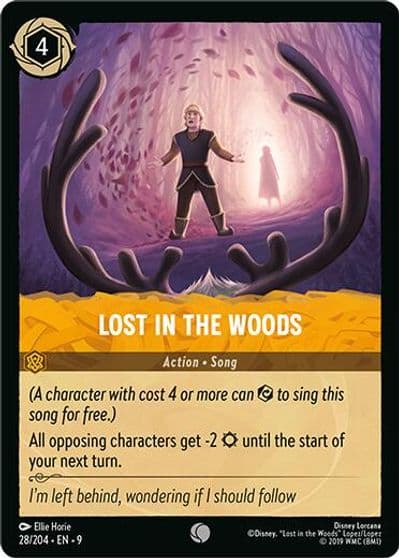 Lost in the Woods Fabled Lorcana card