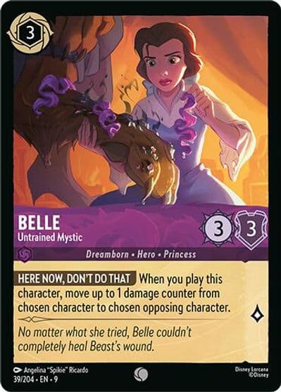 Belle Untrained Mystic Fabled Lorcana card