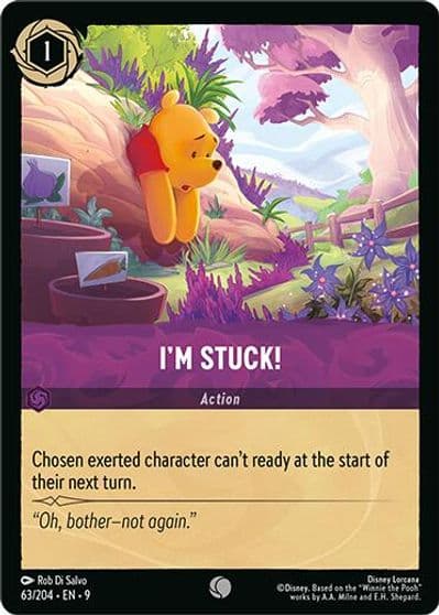 Im Stuck Fabled Lorcana card