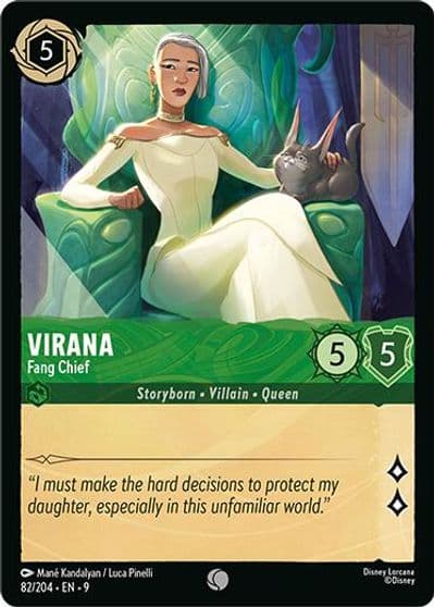 Virana Fang Chief Fabled Lorcana card