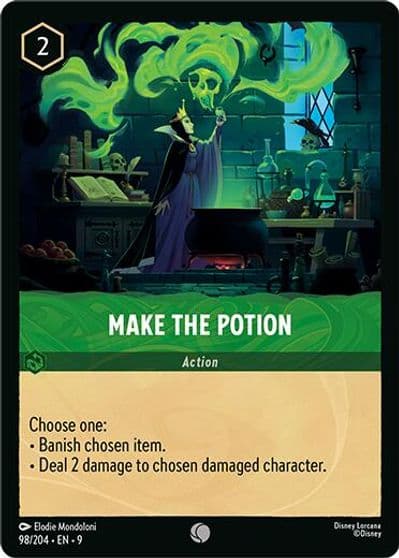 Make the Potion Fabled Lorcana card