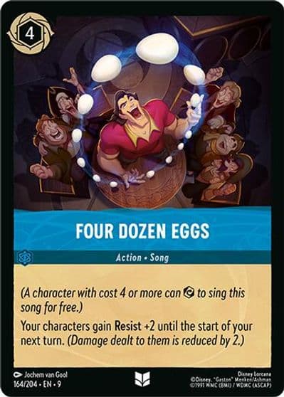 Four Dozen Eggs Fabled Lorcana card
