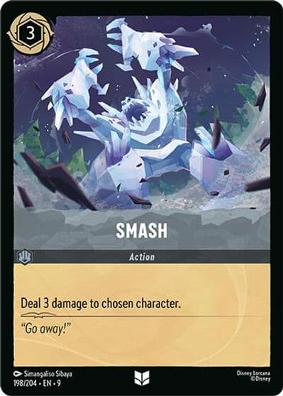 Smash Fabled Lorcana card