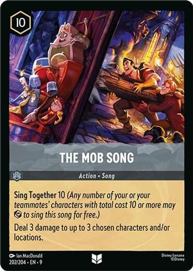 The Mob Song Fabled Lorcana card