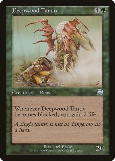 Deepwood Tantiv Mercadian Masques Magic card